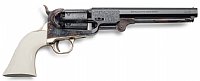 Pietta 1851 Navy Deluxe Engraved .36 Cal 7.5" – Ultra Ivory Grip (EMF)