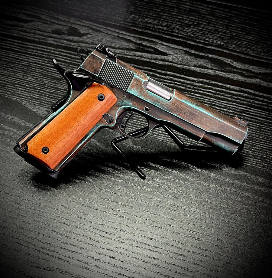 Rock Island Armory Custom 1911 45 ACP Rustic Patina Government