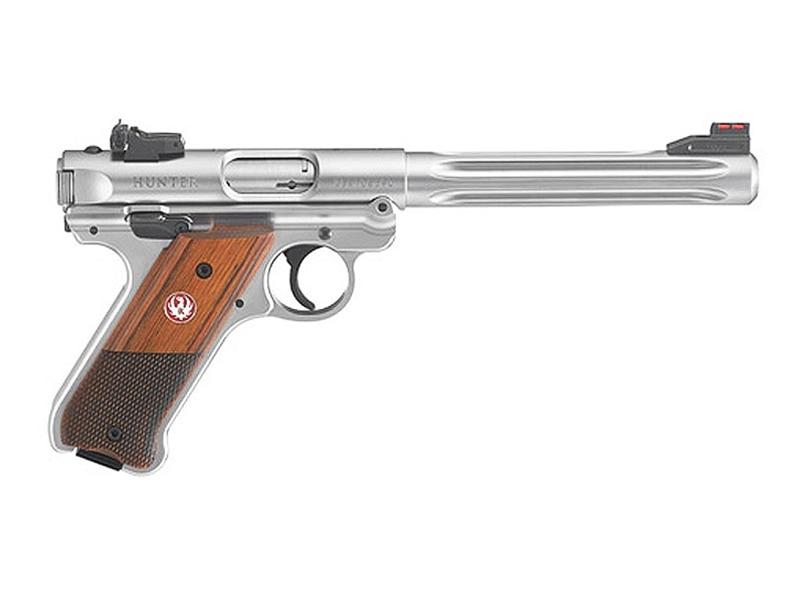 Ruger Mark IV Hunter .22LR SS Fluted w/ FO Sight