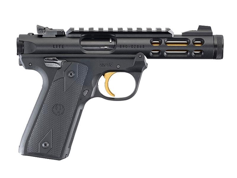 Ruger Mark IV 22/45 Lite 4.4' .22LR Black/Gold TB
