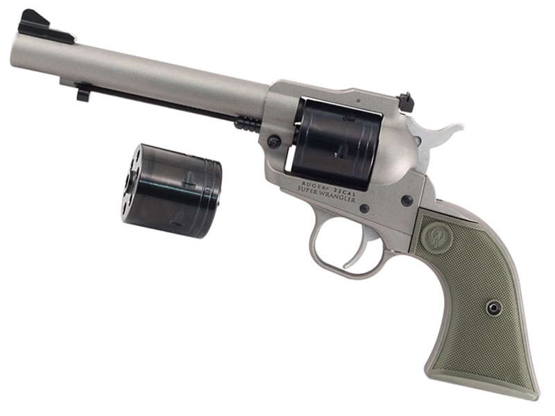 Ruger Super Wrangler 22LR/22WMR 5.5' 6rd Single Action Revolver, Lipsey's Exclusive