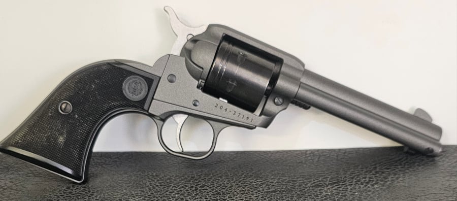 Ruger 2003 Wrangler 22 Lr Silver Cerkoate