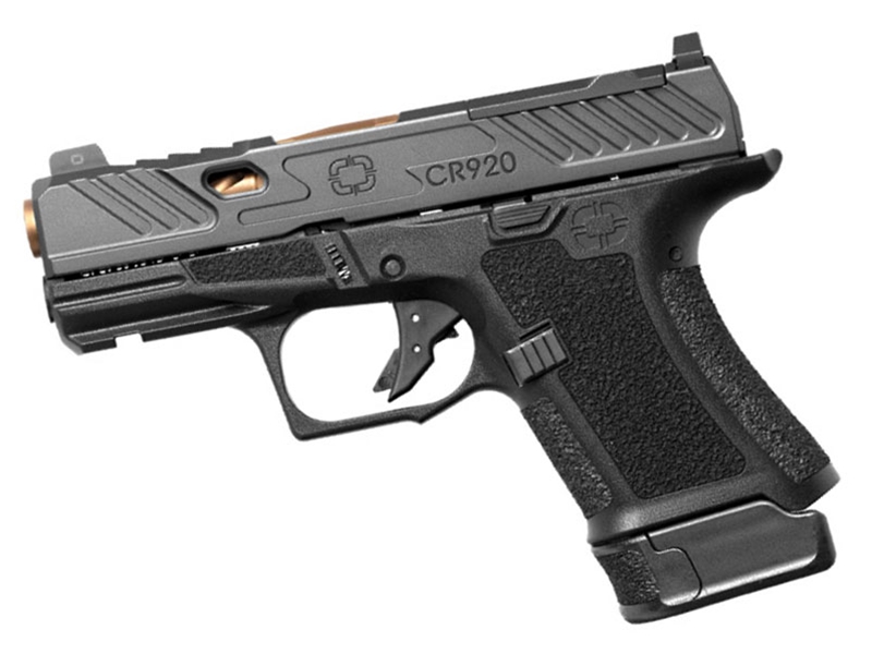 Shadow Systems CR920 Elite 9mm Pistol Black, Bronze Barrel