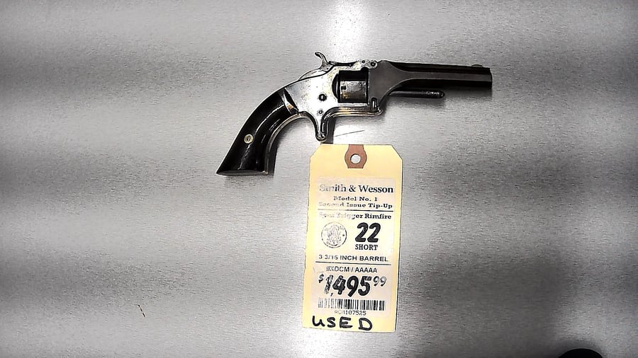 Smith & Wesson No. 1 Second Issue Tip-up
