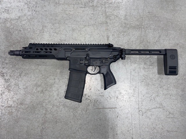 SIG Sauer Pmcx 5.56 Rattler Lt 7.75 Pistol W/brace