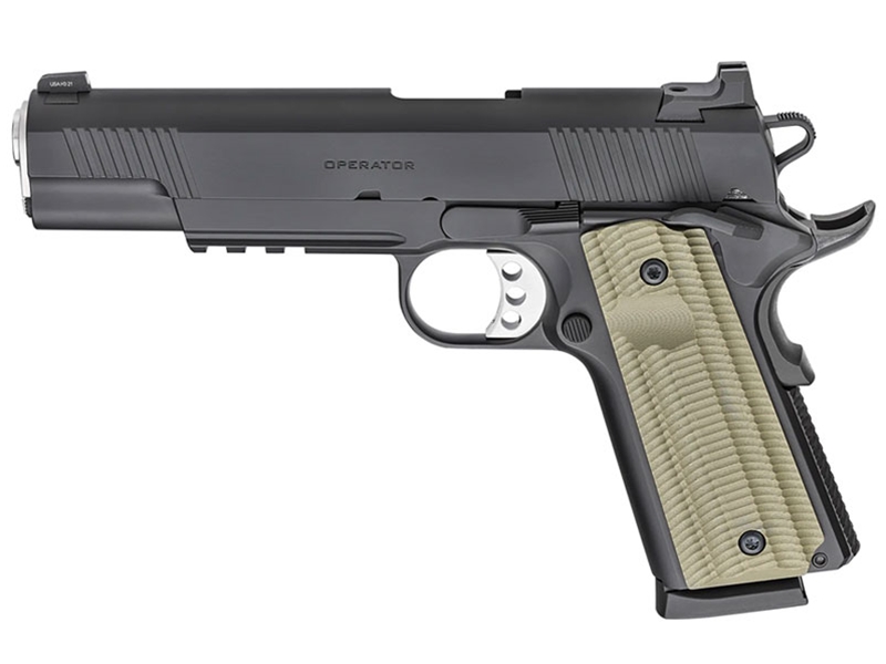 Springfield 1911 Operator .45ACP 5' Pistol, Black