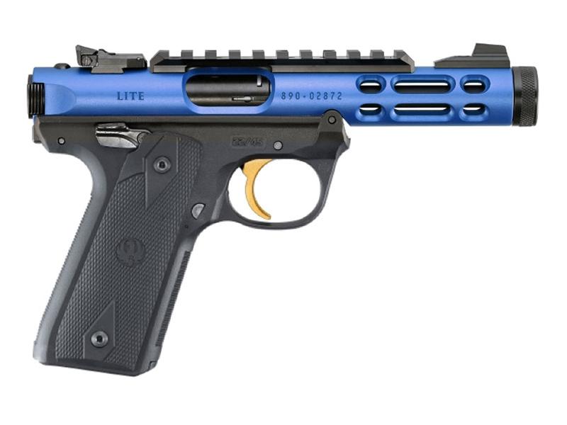 Ruger Mark IV 22/45 Lite 4.4' .22LR Blue/Gold TB