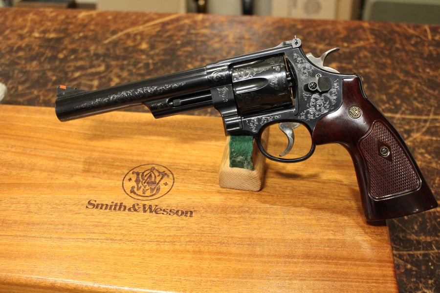 Smith & Wesson Model 29-10 Laser Engraved