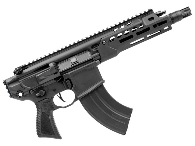 Sig Sauer MCX Rattler LT 7.62x39 7.75' Pistol, Black