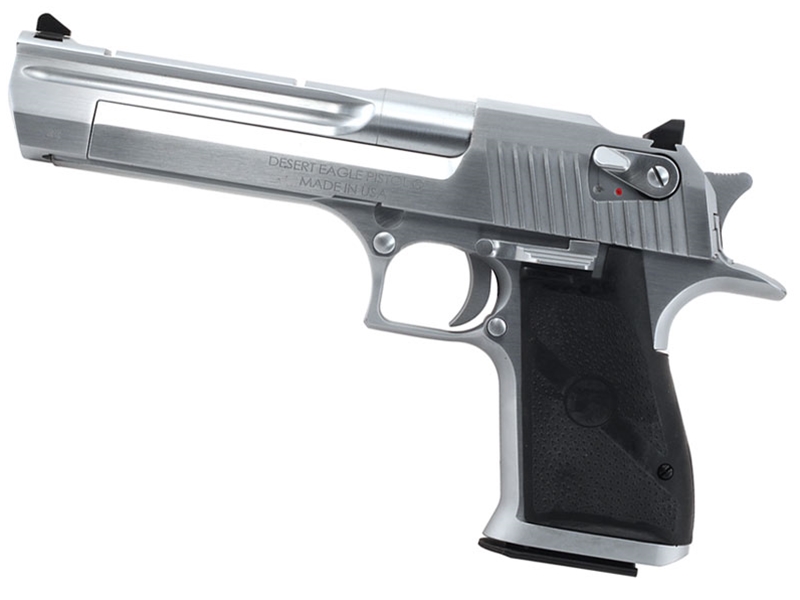 MRI CA Desert Eagle Mark XIX .44Mag 6' 8rd Pistol, Brushed Chrome