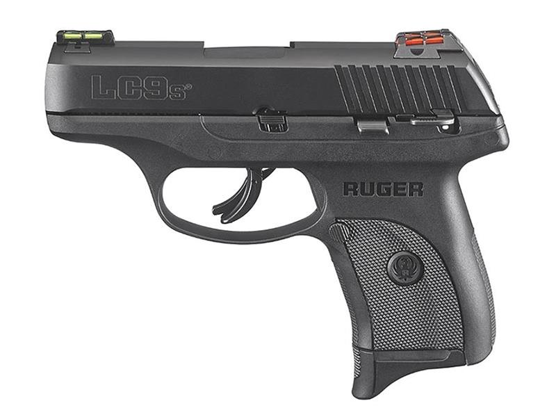Ruger LC9s 9mm 3.12' Pistol Fiber Optic Sights