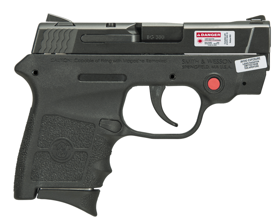 Smith & Wesson M&P Bodyguard 380 Crimson Trace No Thumb Safety