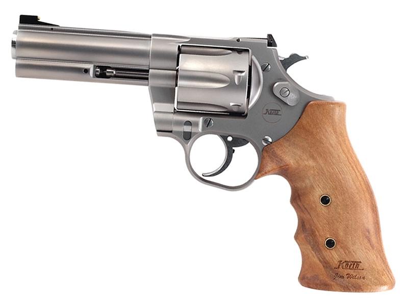 Nighthawk Custom Korth Mongoose 4' .357MAG Silver DLC