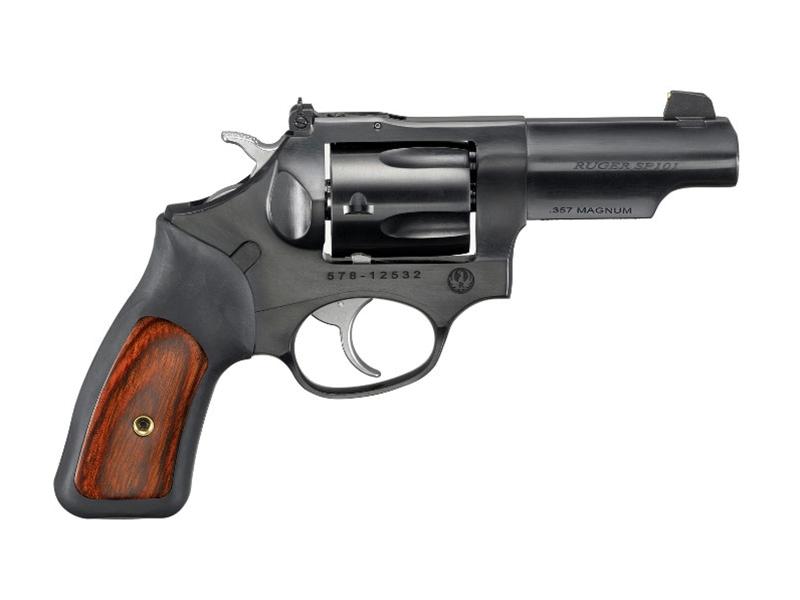 Ruger SP101 .357 Mag 3' Blued Revolver, Half Lug Barrel
