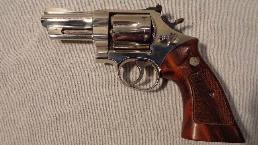 Smith & Wesson 27-2 Nickel 3 1/2' Bbl