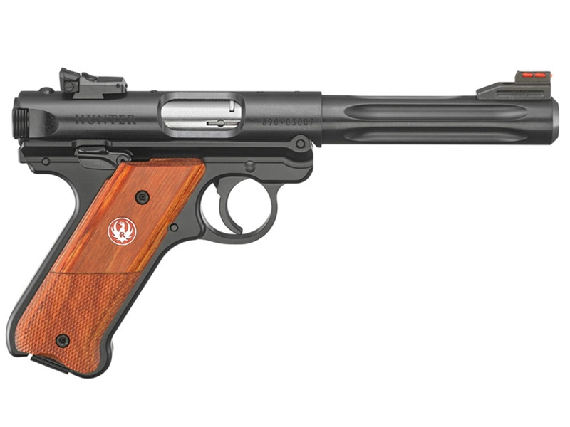 Ruger Mk IV Hunter 5.5' .22LR Pistol, Black