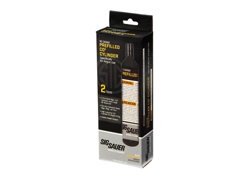 Sig Sauer ASP 90g CO2 Cylinder, 2 Pack