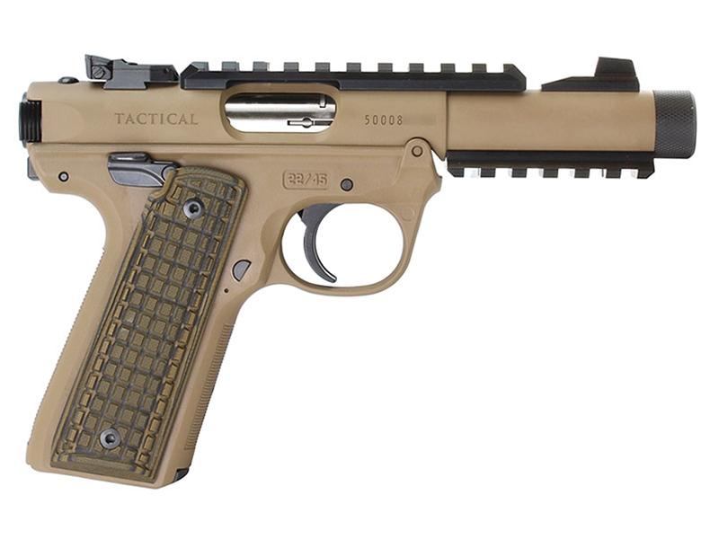 Ruger Mark IV 22/45 Tactical 4.4' .22LR Davidsons Dark Earth TB