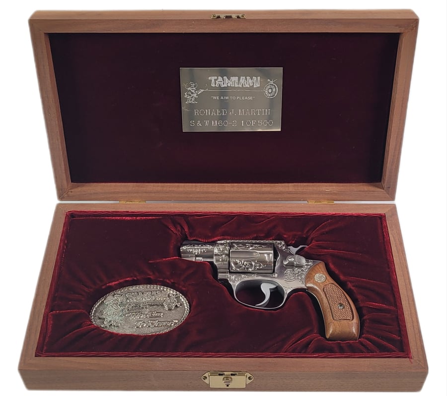 Smith & Wesson Model 60 Engraved