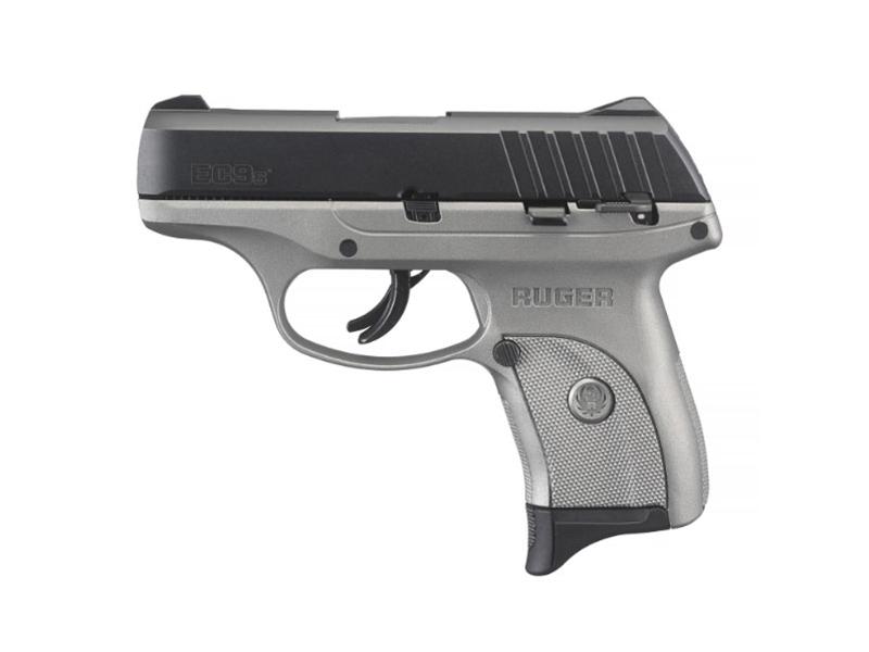 Ruger EC9s Savage Silver/Black 3.12' 9mm Pistol