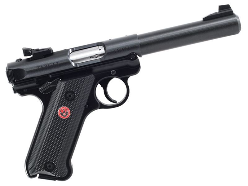 Ruger CA Mark IV Target .22LR 5.5' Pistol, Black