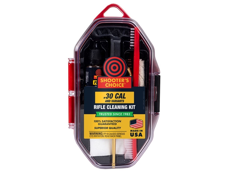 Shooter's Choice .30 Cal Rifle Gun Cleaning Kit