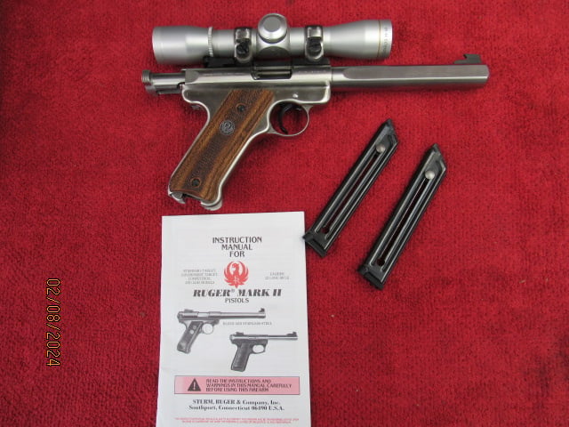 Ruger Mark II Slab Side Competition Target
