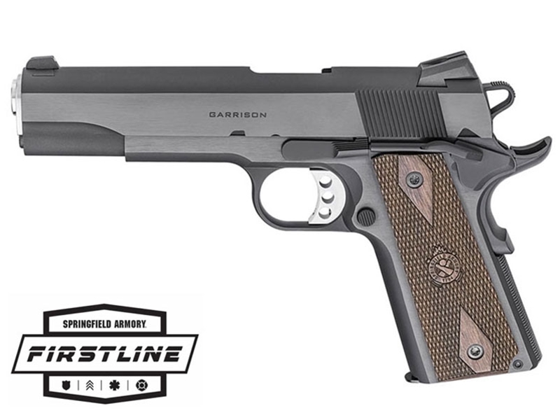 Springfield Armory 1911 Garrison .45ACP 5' Pistol, Blued - Firstline Program